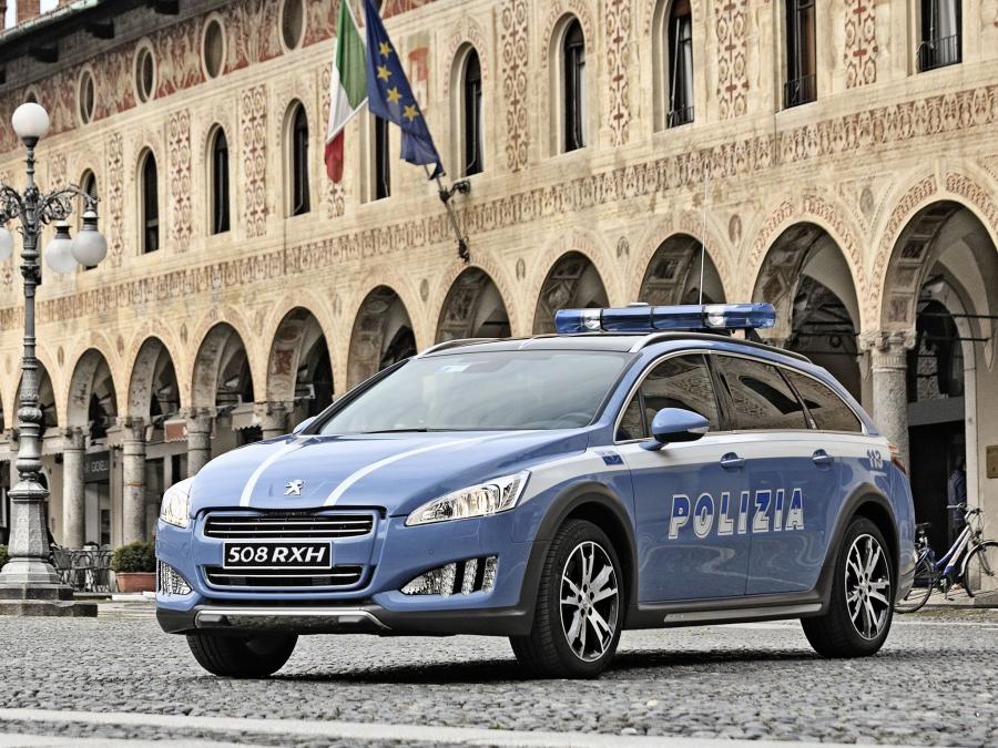  Peugeot 508 RXH Polizia 2014 года  (фото 11 из 11)
